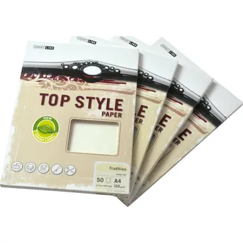 Obálka Dopisní papír Top Style LAID - bílá, 220g/m2, 1bal/20ks