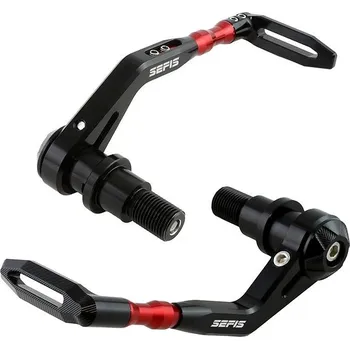 Chránič řídítek pro čtyřkolku SEFIS Race CNC chrániče páček Yamaha - tmavě modré