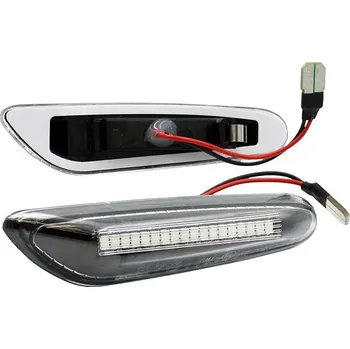 Směrový světlomet UNI LED BLINKRY BMW KOUŘOVÝ PÁR MS-037858