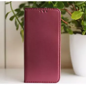 Pouzdro na mobilní telefon TT-TopTechnology Pouzdro Motorola Edge 40 Neo červené vínové, MODEL KNÍŽKA, řada SMART SOFT