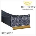 Kronlist 50m 15x8mm černé TRELLEBORG