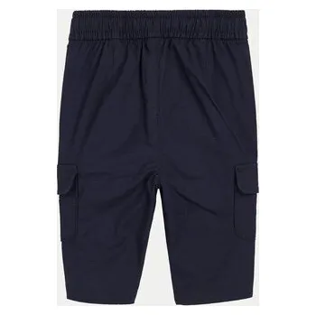 Pánské kraťasy Tommy Hilfiger Šortky z materiálu KN0KN01840 Tmavomodrá Regular Fit 74