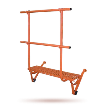 Bramac komínová lávka UNI 100 s rohovým zábradlím cihlově červená