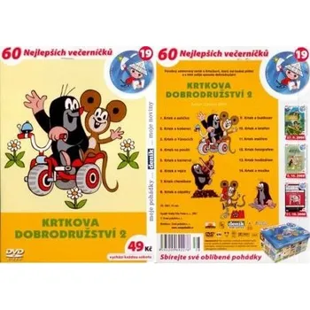 plyšák DVD - Krtkova dobrodružství 2