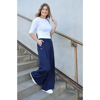 Dámské kalhoty kalhoty M.ASCH-Be original Santa Pola - Blue XS