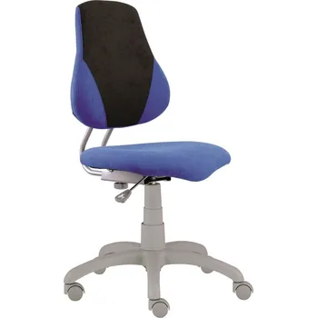 Dětská rostoucí židle FUXO, modrá / černá