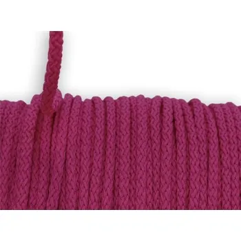 Metráž - Šňůra oděvní Pes RŮŽOVÁ - Růžová, 4 mm