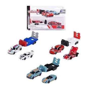 autíčko Majorette Autíčko Porsche Race Trailer, 3 druhy