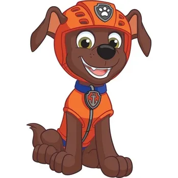 Party dekorace Tvořílci.cz Nálepka 3D Tlapková patrola Zuma 8.5 x 21cm