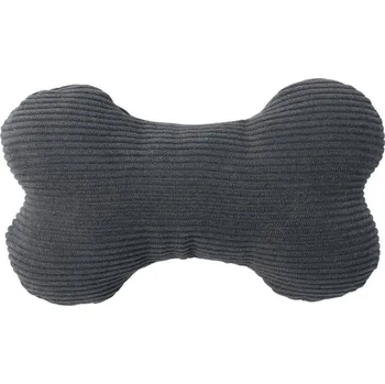 Hračka pro psa FuzzYard Life plyšová hračka kost šedá S