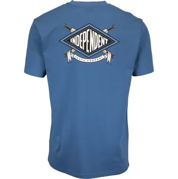 Pánské tričko independent Pánské triko turn and burn tee vintage royal