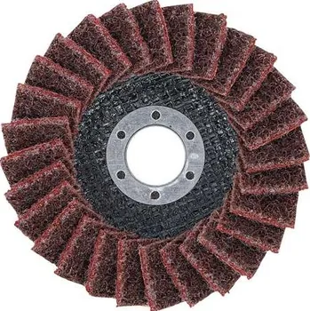 Brusný kotouč BGS Technic BGS 74473 Lamelový brusný kotouč pr. 115 mm, netkaná textilie (K 120)