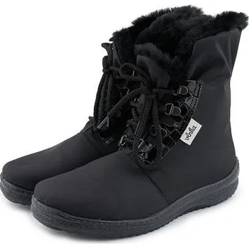 Dámská zimní obuv Vlnka Dámské sněhule na šněrování černá velikost obuv dospělí 39