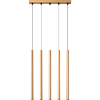Sollux Lighting Pastelo závěsné svítidlo 5x8 W černá-zlatá SL.1173