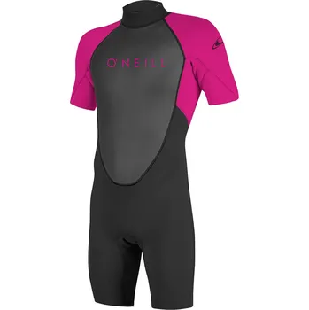 Wakeboard Neopren O'Neill Youth Reactor II Back Zip 2 mm Spring black/berry 14 2025 - Odesíláme do 24 hodin
