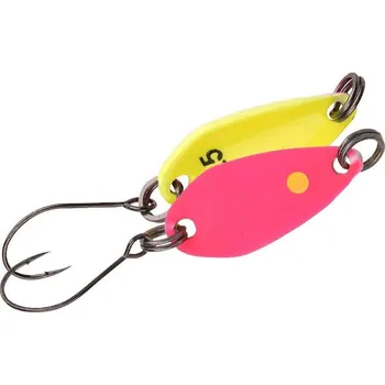 SPRO plandavá třpytka Trout Master Incy Spoon Pink/Yellow Hmotnost nástrahy: 1,8g