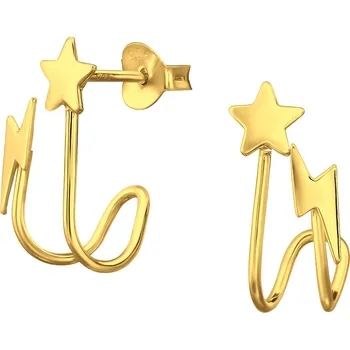 Hodinky Náušnice Bonore - Pozlacené Stříbro 925 168033