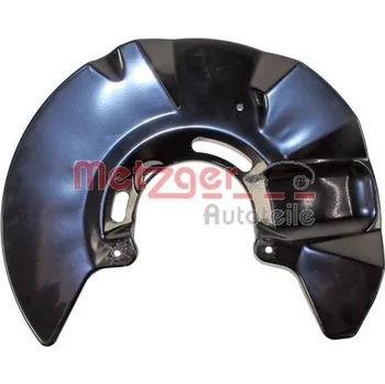 Brzdový systém Ochranný plech proti rozstřikování, brzdový kotouč METZGER 6115070