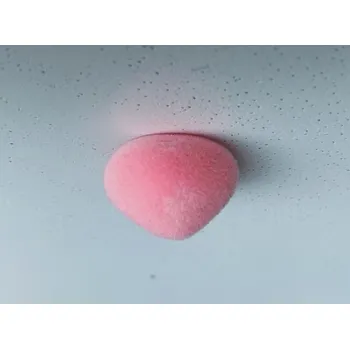 Bezpečnostní čumák sametový růžový 12mm