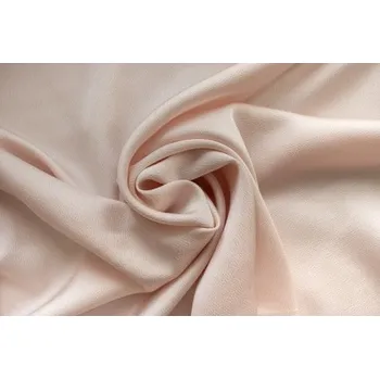 Metráž - Pes Crepe MERUŇKOVÝ Marocain Agadir - látka na halenky a šaty - Meruňková, 145 cm