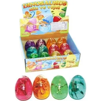 Modelovací hmota Rappa sliz ve vajíčku s dinosaurem