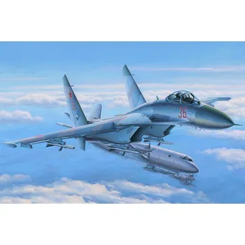 Plastikový model Suchoj Su-27 Flanker early - Hobby Boss 81712