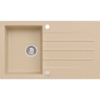 Nerezový dřez ALVEUS Cortina 130 - G 55 béžová