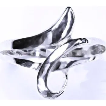 Prsten Stříbrný prsten - T753 (Stříbrný prsten pletenec)