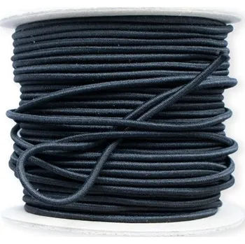 Pruženka okrouhlá 2 mm černá 525 - Černá, 2 mm