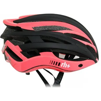 Cyklistická přilba Cyklistická helma RH+-2in1, matt black/shiny salmon Mix 57/61 cm
