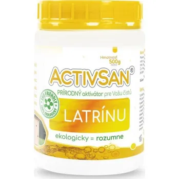 Čistič septiku a jímky Activsan Přírodní aktivátor pro vaši čistou latrínu 500 g