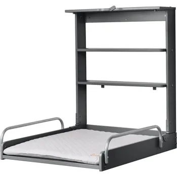 přebalovací pult a komoda Antracitový závěsný přebalovací pult Roba style – Roba ID_1579246