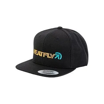Kšiltovka Meatfly kšiltovka Skipper Snapback Wood / Black | Hnědá | Velikost One Size