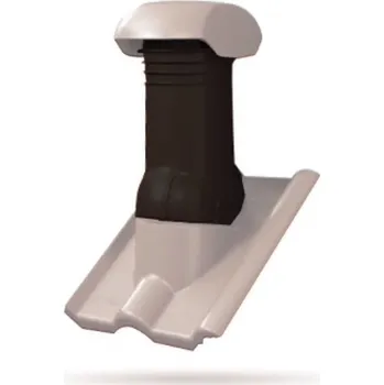 Bramac nástavec tašky odvětrání kanalizace šedý