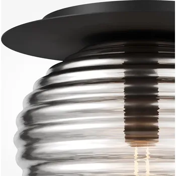 Maytoni Designové stropní svítidlo REELS, 60W, v. 28 cm, 1xE27 Barva: Černá