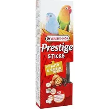 Krmivo pro ptáka VL Prestige Sticks pro andulky Nuts&Raisin 2x30g
