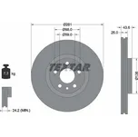 Brzdový kotouč TEXTAR 92074003