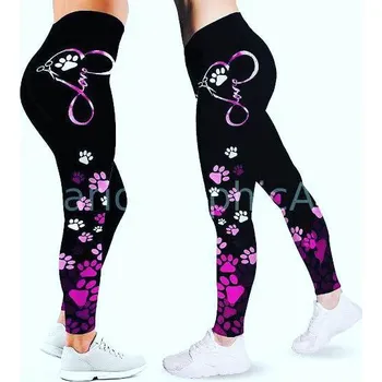 Dámské legíny Antistatické legíny pro střihače - "Pink" Velikost: M