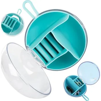 Šperkovnice Verk Přenosný organizér na šperky, kulatý