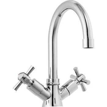 Vodovodní baterie XENIA stojánková umyvadlová kohoutková baterie, chrom