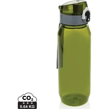 Láhev Uzamykatelná lahev na vodu Yide 800ml RCS RPET - Zelená, Firemní dárkové předměty s vlastním potiskem
