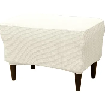 Napínací potah Astoreo Potah na taburet Stella smetanová taburet