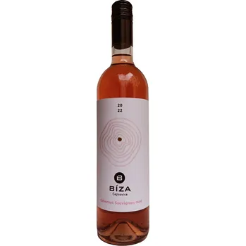 Víno rosé Cabernet Sauvignon vinařství Bíza