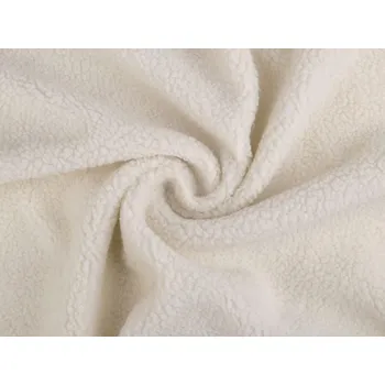 Kožešina beránek METRÁŽ - 1 bílá přírodní