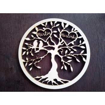 Strom života pro novomanžele 40 cm