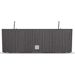 Prosperplast Truhlík RATO CASE W s háky a vkladem 58cm umbra