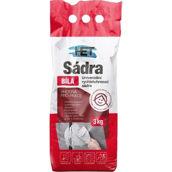 Sádra AGRI Slatinice Sádra bílá univerzální 1kg