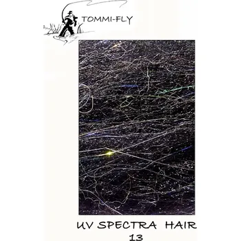 TOMMI FLY UV SPECTRA HAIR - Červená UVH06