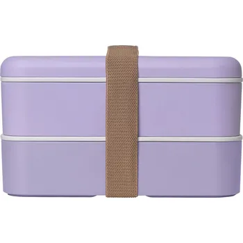 Svačinový box Fabelab Velký lunchbox Lilac Fabelab Lunchbox 2-layer