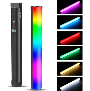 Studiové světlo PULUZ 30 cm RGB LED trubice pro atmosféru a barevné i bílé osvětlení